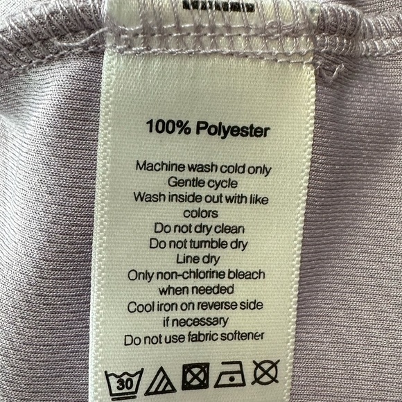 ALO Women’s Athletic 1/4 Zip Hooded Pullover Sweater Lavender Purple Size XL - Picture 5 of 6